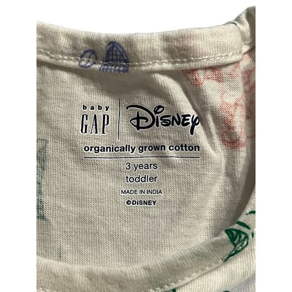BabyGAP Disney Top Girls Size 3 Minnie Mouse graphic Sports Pullover Organic Cot - Picture 3 of 5